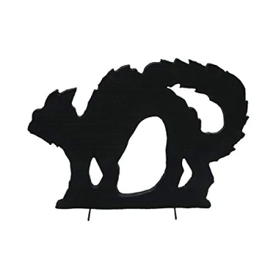 Afbeelding van Europalms Halloween decoratie Silhouette, Kat, 60cm versiering accessoires feestje