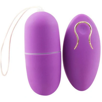 Afbeelding van Mini ei vibrator Met afstandsbediening Paars