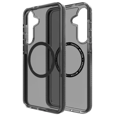 Afbeelding van Samsung Galaxy S25 Plus MagSafe Hoesje Gerecycled kunststof ZAGG Hardcase/Backcover Blauw Telefoonhoesje Shockproof/Valbescherming