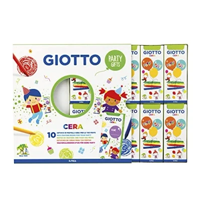Afbeelding van Giotto Party Set 10X4 Cera Box Met 10 Sets