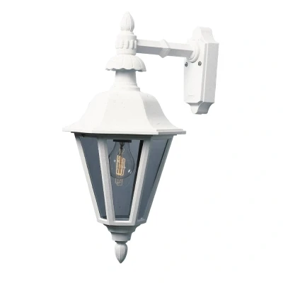 Afbeelding van Konstsmide Pallas Down 483 250 Buitenlamp (wand) Spaarlamp, LED E27 60 W Wit