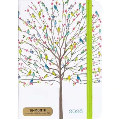 Afbeelding van Tree of Budgies Compact diary 16 mnds 2026