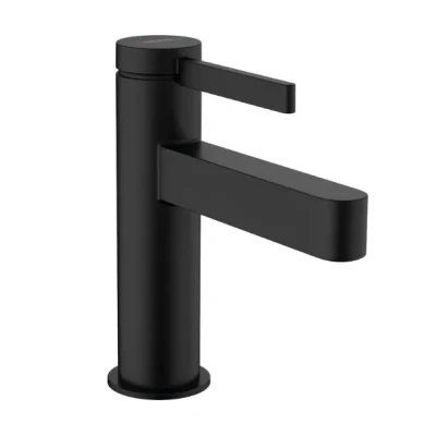 Afbeelding van Hansgrohe Finoris wastafelmengkraan 100 met Push Open waste Mat