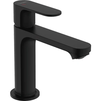 Afbeelding van Hansgrohe rebris s eengreeps wastafelkraan 110 coolstart zonder waste mat zwart 72520670