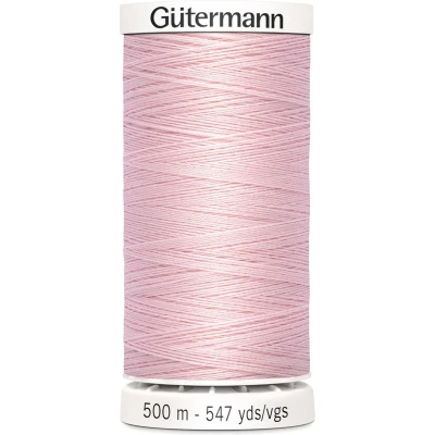 Afbeelding van Allesnaaigaren (659) 500 m Gütermann roze Oeko Tex ️ Standard 100