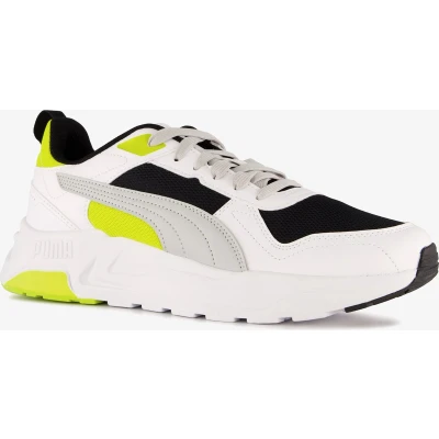 Afbeelding van Puma Trinity 2 LT heren sneakers wit zwart Maat 40 Uitneembare zool