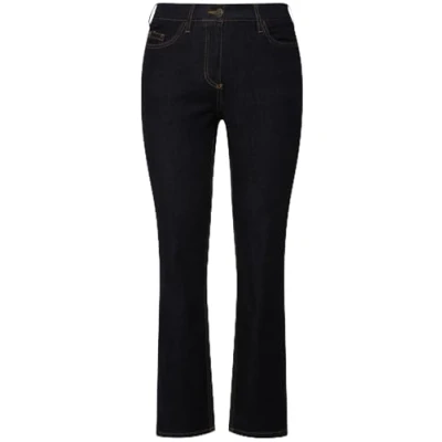 Afbeelding van Ulla Popken Slim jeans voor dames, donkerblauw (dark blue denim), 56W / 30L