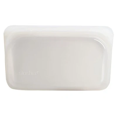 Afbeelding van Stasher Herbruikbare siliconen zakjes voor koken, invriezen, bewaren en reizen, siliconen, kleurloos, 11,45 x 19,05 cm