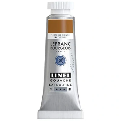 Afbeelding van Lefranc &amp; Bourgeois Linel Gouache Extra Fine Raw Sienna 213 14ml