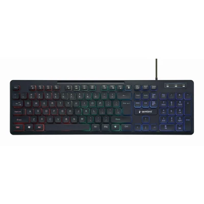 Afbeelding van Gembird Rainbow Backlight Multimedia Keyboard