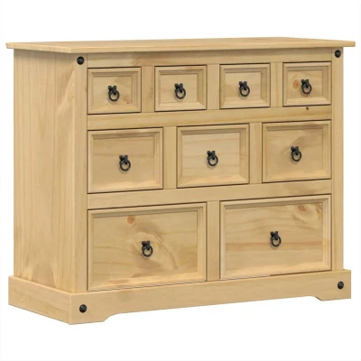 Afbeelding van vidaXL Ladekast Corona 103x46x83 cm massief grenenhout