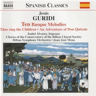 Afbeelding van Isabel Álvarez, Bilbao Symphony Orchestra, Juan José Mena Guridi: Ten Basque Melodies (CD)