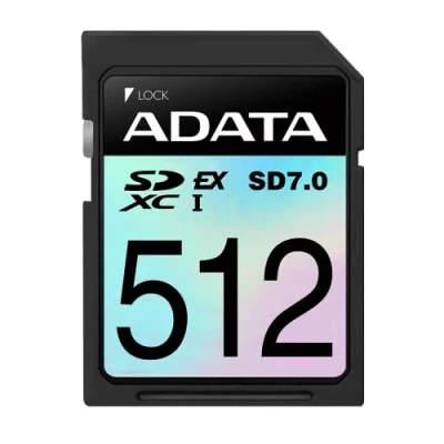 Afbeelding van Adata SD kaart SDXC Premier Extreme (SDXC, 512 GB, U3, UHS I), Geheugenkaart, Zwart