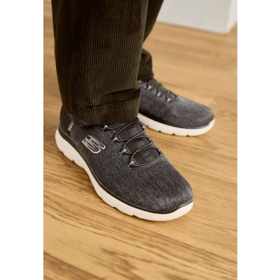 Afbeelding van Skechers Sport Summits Sneakers laag black, Heren, Maat: 41, Black Textiel/ synthetisch