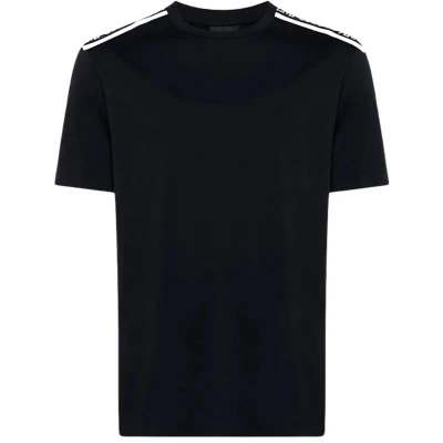 Afbeelding van Emporio Armani LINE A Tshirt print, Heren, Maat: XXL, Black