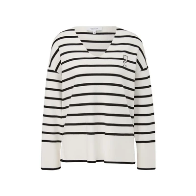 Afbeelding van Comma CI Pullover met strepen, 99G0, 36