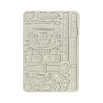 Afbeelding van Stamperia KACMA548 Silicon Mould A5, grijs, 14,8 x 21 1,1 cm