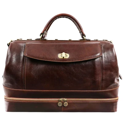 Afbeelding van Doktertas The Master and Margerita Unisex Bruin Alaabouch