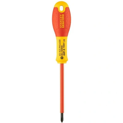 Afbeelding van Stanley handgereedschap FatMax Schroevendraaier Phillips VDE PH1 X 100mm 0 65 415