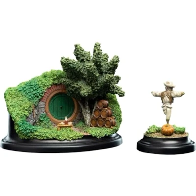 Afbeelding van The Hobbit: An Unexpected Journey Diorama Hobbit Hole 15 Gardens Smial 14,5 x 8 cm
