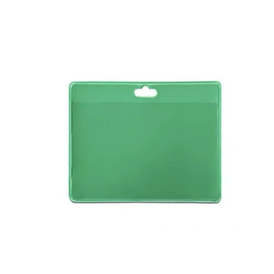 Afbeelding van Tarifold is 200435 identiteitskaarthoes horizontaal, PVC, groen, 30 stuks