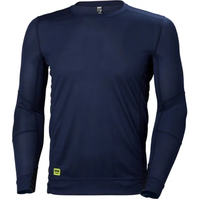 Afbeelding van Helly Hansen T shirt lange mouw Lifa Crewneck Marineblauw mt XL