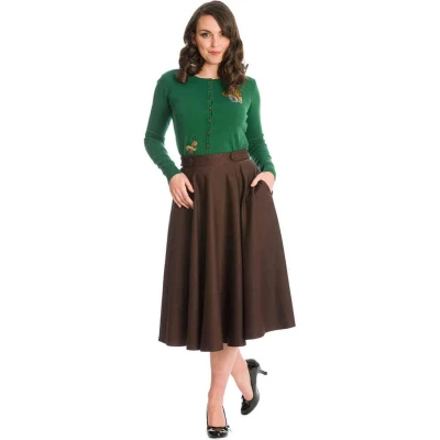 Afbeelding van Dancing Days DI Rok XL Bruin