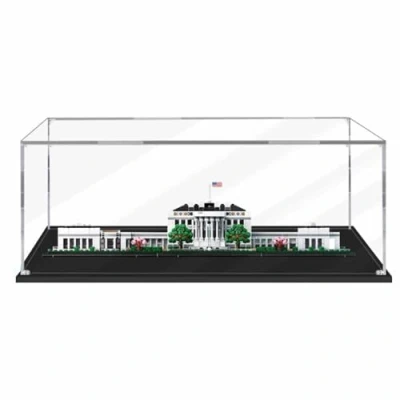 Afbeelding van Display Case voor Lego White House 21054, Acryl Clear Box Showcase (Lego Set niet inbegrepen)(2mm)