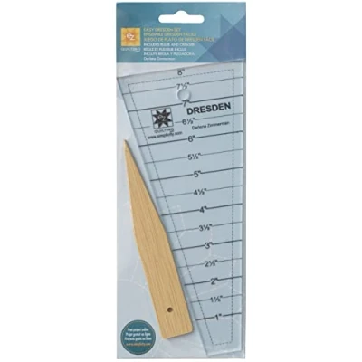 Afbeelding van Eenvoud Ez Quiltgereedschap Easy Dresden Quilt Tool Set, 10 x 3.5 0.13