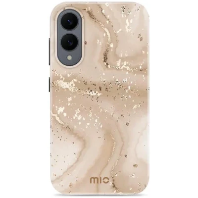 Afbeelding van MIO by Mobilize Gold Marble Magsafe Compatible for Samsung S25 Edge 5G