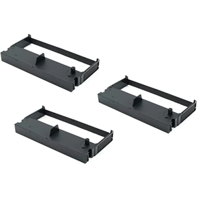 Afbeelding van Printerfield Vervangende printer inktlint 3 pack voor ERC32 zwart