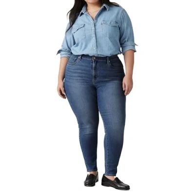Afbeelding van Levi&#039;s 721 Pl Hi Rise Skinny Tenacious Dark Plu, Plus