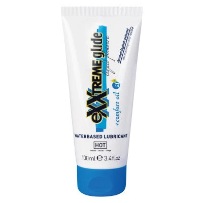 Afbeelding van Exxtreme Glide Waterbased Lubricant with comfort Oil 3 fl oz / 100 ml