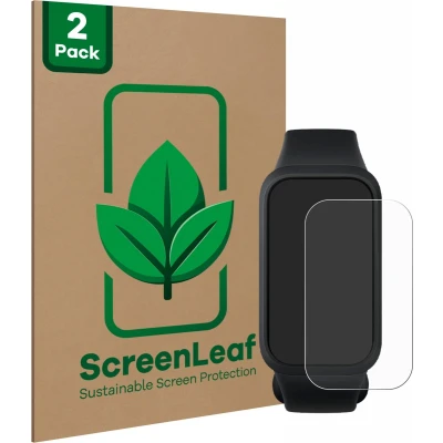 Afbeelding van ScreenLeaf Screenprotector voor Xiaomi Mi Smart Band 9 Active Duurzame schermbescherming Folie Beschermfolie transparant (2 Stuks)