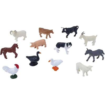 Afbeelding van Mojo Farmland Mini Boerderijdieren Speelset, 12dlg. 380053