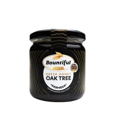 Afbeelding van Bountiful Select Griekse Rauwe Honing Oak Tree/eiken 500g