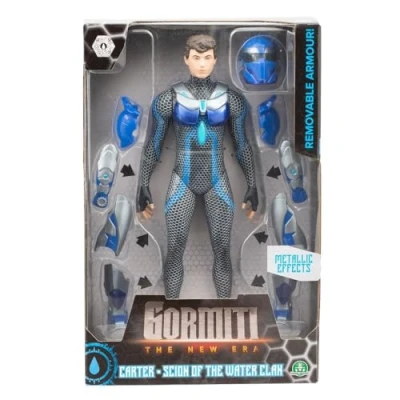 Afbeelding van Gormiti, figuur met scharnier, 27 cm, scion harnas, watermodel Carter, voor kinderen vanaf 4 jaar, GRV032