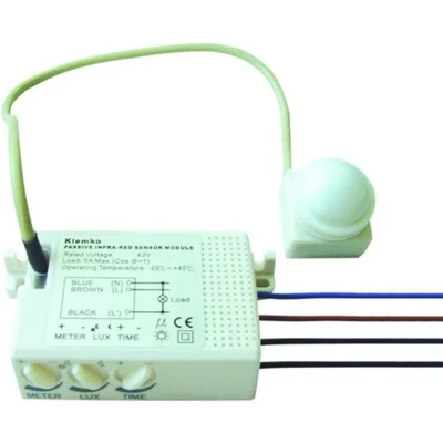 Afbeelding van Klemko 870500 inbouw bewegingsmelder IB PIR 100