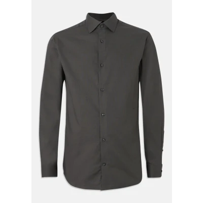 Afbeelding van Jack &amp; Jones Overhemd Jprblaparker Shirt L/s Noos 12227385 Dark Grey Mannen Maat L