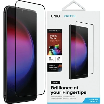 Afbeelding van UNIQ Optix Vivid glas voor Samsung Galaxy S24+ met applicator