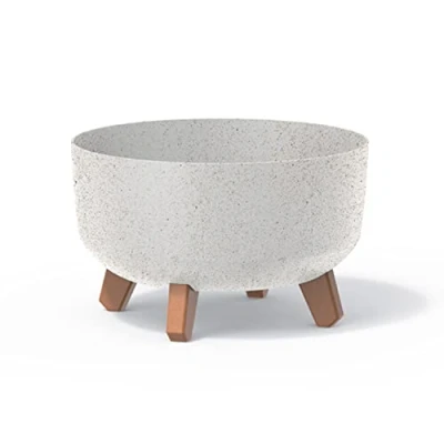 Afbeelding van Macetero kleur blanco roto,sin depósito, colección GRACIA de 28,5 x 17,7 cm, capacidad 6,8 l