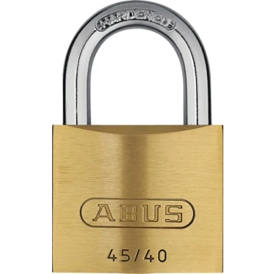Afbeelding van ABUS Cilinderhangslot breedte slotlichaam 39 mm messing verschillendsluitend 1 stuk 80613