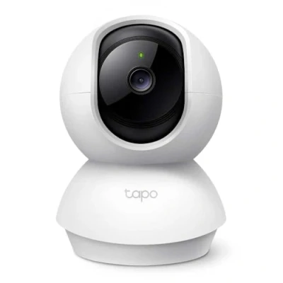 Afbeelding van TP Link Tapo C200 WiFi FHD bewakingscamera voor binnen, 360 rotatie, 2 weg audio, 9m nachtzicht, Bewegingsdetectie en meldingen, SD Kaart Opslag tot 128 GB, compatibel met Alexa Google