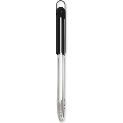 Afbeelding van Olivia universele tang uit rvs zwart 42cm Barbecook