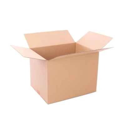 Afbeelding van Only Boxes, verpakking van 20 dozen, eenvoudige kanalen, versterkt, opbergdoos, binnenafmetingen: 40 x 30 cm, doos met klep, verhuisdozen, verzendverpakkingen, multifunctionele