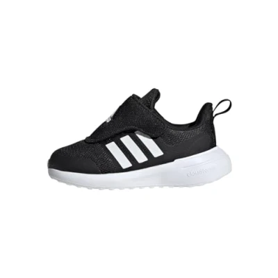 Afbeelding van adidas Performance Fortarun 2.0 Hardloopschoenen neutraal voor kinderen, Maat: 19, Core black/footwear white Textiel