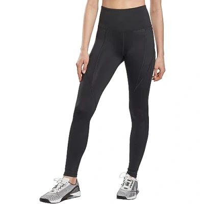 Afbeelding van Reebok Workout Ready Program Legging, Dames, Maat: Medium, Black