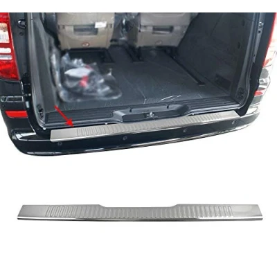 Afbeelding van VITO &amp; VIANO W639 RVS Chrome Achterbumper Protector Guard (2003 2014)