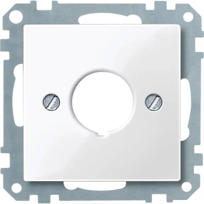 Afbeelding van Merten 393819 Afdekking System M Polar wit