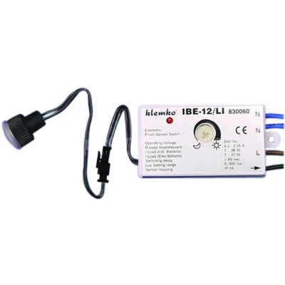 Afbeelding van Klemko IBE 15/LI 830080 inbouw schemerschakelaar